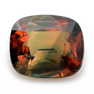 Bi-Color Sapphire GIA Certified Loose Gemstone Natural Bi-Color 6.10 carats - Picture 1 of 4