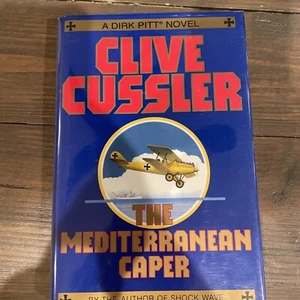 The Mediterranean Caper By Cussler, Clive 1996 Hardcover SIGNED - Imagen 1 de 10