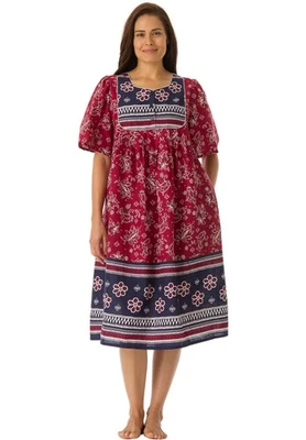 Tumbona corta Only Necessities talla grande estampado mixto Foto 1 de 4