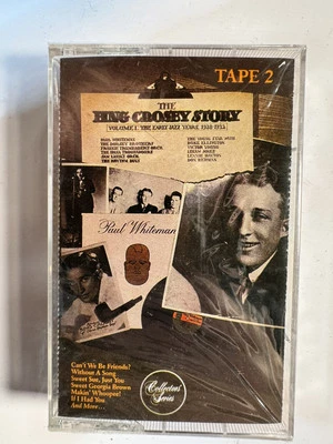 Bing Crosby Story Volume I Early Jazz Years Tape 2 Cassette Tape NEW SEALED - Image 1 of 3