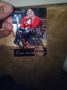 Patrick Roy (Conn Smythe Trophy) 1993 #228 Autographed - Picture 1 of 3