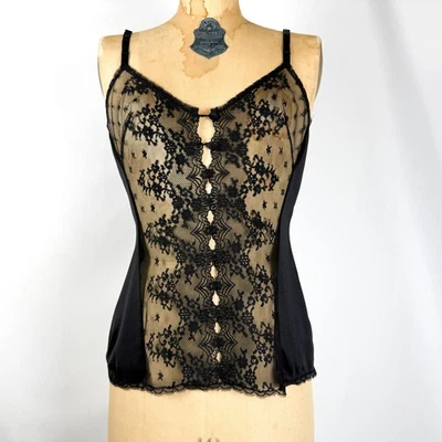 Cami negra vintage años 70 - 34 Foto 1 de 4