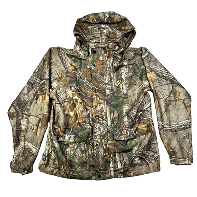 Mens Scent Blocker Jacket S3 Realtree Camo Bone Collector Hunting Full Zip Sz M - Image 1 of 4