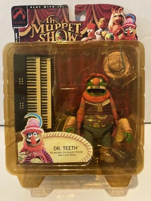 Palisades The Muppet Show 25 Years Dr. Teeth 2002 Nueva Figura Banda Sin Abrir Foto 1 de 4
