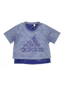 Adidas Boys Blue Active T-Shirt 12 - Picture 1 of 2