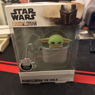 Estuche Star Wars Mandalorian The Child Baby Yoda AirPods 1ª / 2ª Generación NUEVO Foto 1 de 4