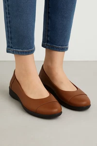 Comfortview braune flache Damenschuhe Größe 11 W Weite Slipper Freizeitschuhe bequeme Sohle " - Bild 1 von 11