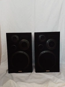 Aiwa SX-77 Stereo Hi-fi Speakers - Picture 1 of 1