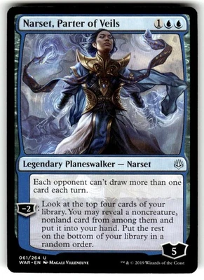 Narset, Parter of Veils War of the Spark Regular MTG - Image 1 of 2
