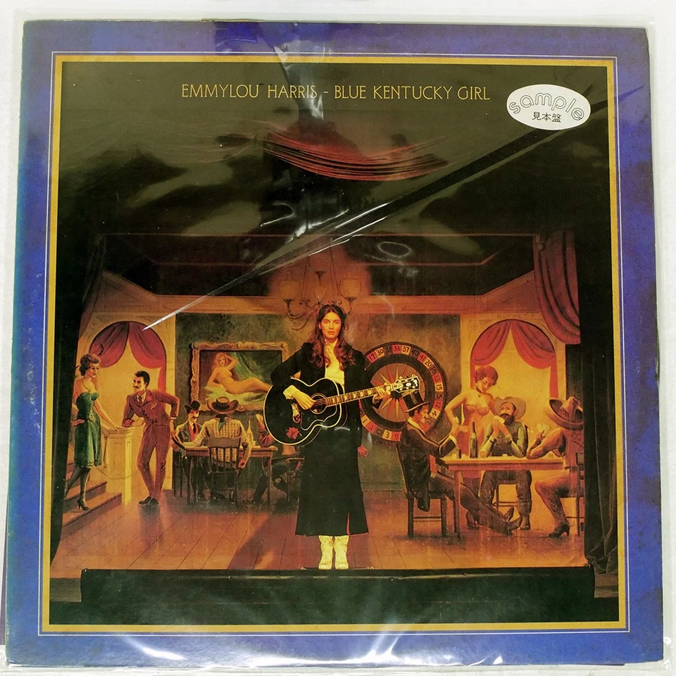 EMMYLOU HARRIS BLUE KENTUCKY GIRL WARNER BROS P10653W Japan PROMO VINYL LP Foto 1 de 1