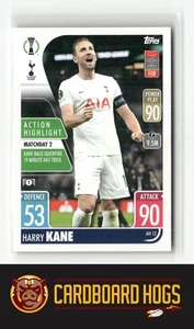 Partido Attax Champ & Europa Lg 2021-22 #AH12 Harry Kane Tottenham Act Highlight - Imagen 1 de 2