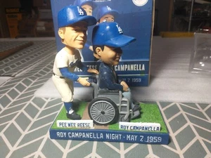 PEE WEE REESE ROY CAMPANELLA Los Angeles Dodgers 2014 Bobblehead SGA Baseball - Picture 1 of 9