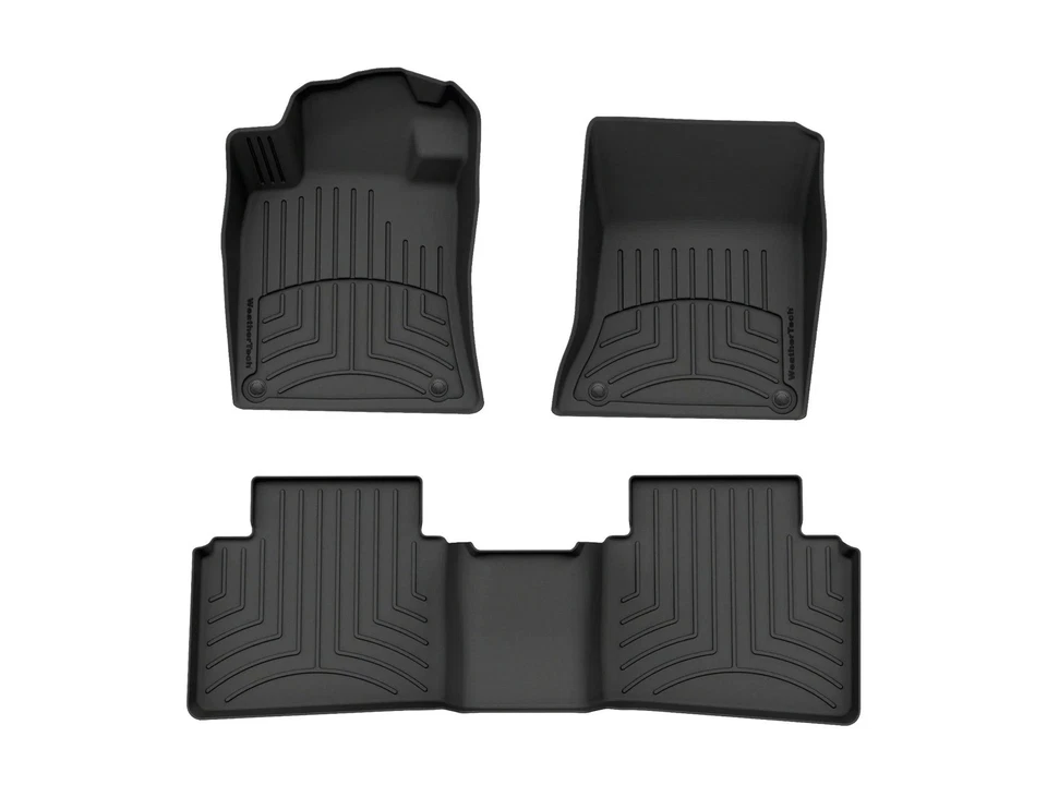 WeatherTech FloorLiner HP para Nissan Altima 2019-2022 - 1ª y 2ª fila, negro Foto 1 de 1