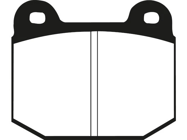 Juego de pastillas de freno delanteras para 1976-1985 Lotus Esprit 1977 1978 1979 1980 1981 XJ115DK Foto 1 de 4