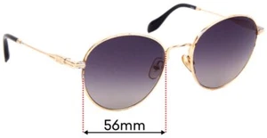 SFx Replacement Sunglass Lenses Fits Sonix Ace - 52mm Wide - Picture 1 of 2
