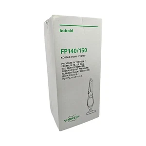 Vorwerk Kobold VK140, VK150 Premium Filter Vacuum Bags, Genuine FP140/150 - Picture 1 of 4