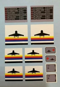 Custom Replacement Stickers for 6396 International Jetport Airport - Picture 1 of 2