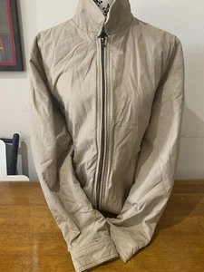 Tommy Hilfiger Jacket Large L Windbreaker Parka Tan Classic - Picture 1 of 9