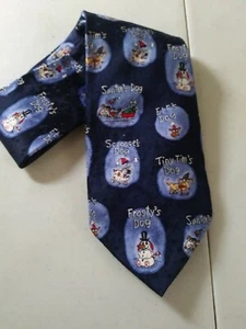 Christmas Tie Dogs of Christmas Funny Frostys Dog Santas Dog~American Greetings - Picture 1 of 5