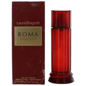 Roma Passione By Laura Biagiotti, 3.4 Oz Eau De Toilette Spray For Women