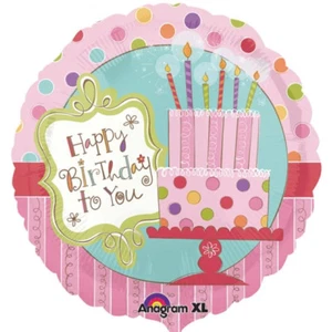 ANAGRAM SINGING BALLOON - Happy birthday to you - 71cm - Picture 1 of 1