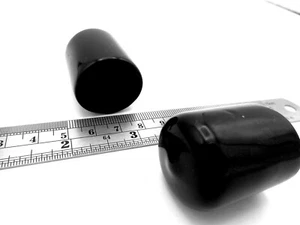 End Cap Cover Push-On - Fits 1" 25mm OD, 1" 25mm Length - Durable Flexible Vinyl - Picture 1 of 11