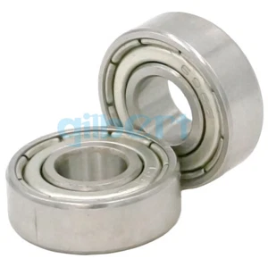 2 Stück S696ZZ 6x15x5 mm ABEC3 Edelstahl Dünnwand Rillenkugellager - Bild 1 von 6
