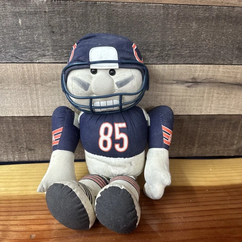 Vintage Chicago Bears Football Tear Pull Apart Plush Doll Stress Relief Cover