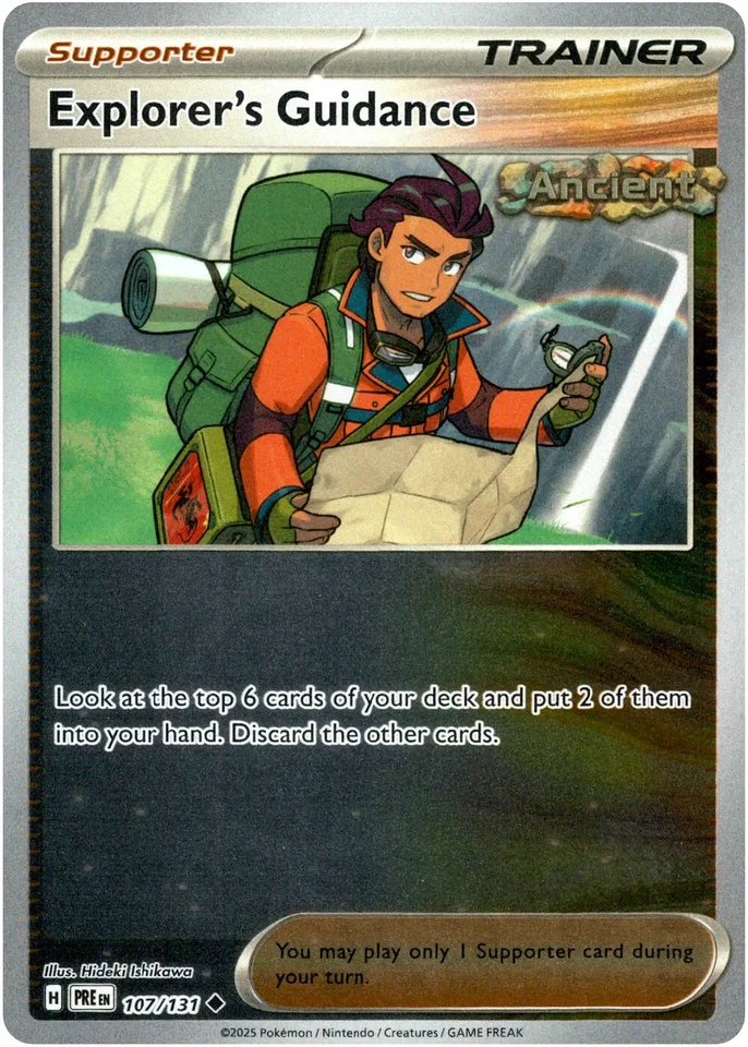 Explorer's Guidance (Trainer) (Prismatic Evolutions 107/131) - Uncommon - Image 1 of 1