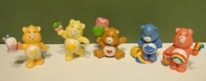 Vintage 1980's CareBears Mini Care Bear 2" PVC Figure Original - Picture 1 of 11