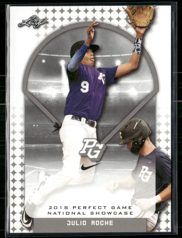 Julio Roche 2018 Leaf Perfect Game #271 - Image 1 of 2