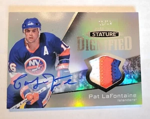 22/23 Stature Pat Lafontaine Dignified Patch Auto Signature /12 SSP - Picture 1 of 1