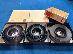 Kodak Carousel 140 Slide tray + (2) 80 Round Slide Trays ( Lot of 3 Total) - Picture 1 of 8