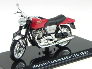 Norton Commando 750 1969 Classic motor bike model 4658103 Atlas 1:24 - Picture 1 of 4