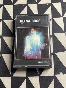 Diana Ross Live : Vintage Cassette Album From 1974 Cassette Tape - Picture 1 of 7