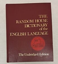 1966 Ed/1983 Print The Random House Dictionary Of The English Language #6.4.58