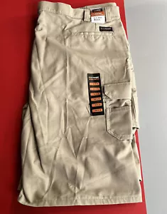 Wrangler Workwear Cargo Shorts New Size 50x12 Khaki Men’s Beige - Picture 1 of 9
