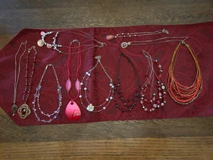 Lot Of 11 Necklaces Some Vtg & More!! - Picture 1 of 3