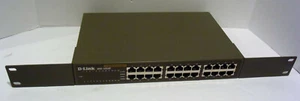 D‑Link 24-Port 10/100 Fast Ethernet Unmanaged Switch DES-1024D - Rack Mountable - Picture 1 of 7