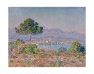 Antibes Seen Plateau Notre Dame, Claude Oscar Monet, Wall Art Print 11" x 14" - Picture 1 of 1