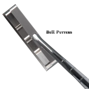 Bell Non-Offset 360 Gramm poliert Linkshand Golf Putter - 32" bis 38" CNC gefräst - Bild 1 von 6