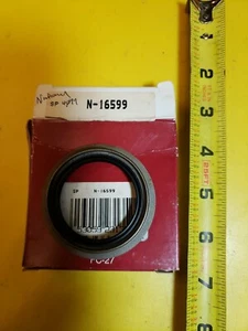 NOS GENUINE NATIONAL 4099 WHEEL SEAL IN SEALED POWER BOX MADE IN USA! - Picture 1 of 3