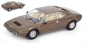 Coche Escala 1:18 FERRARI 208 GT4 MARRÓN Miniaturas Automodelismo Colección - Imagen 1 de 1