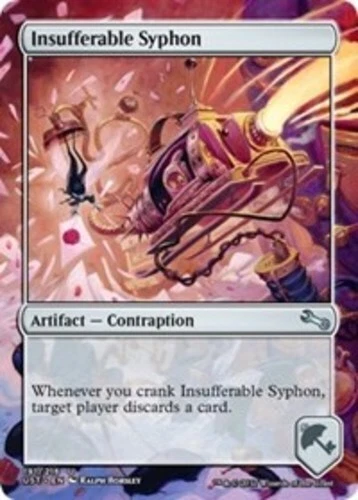 Insufferable Syphon ~ Near Mint Unstable MTG Magic UltimateMTG Artifact Card - Image 1 of 1
