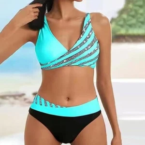 Women 2 Piece Push Up Padded Bikini Set Swimsuit Swimwear Bathing Suit XXL - Picture 1 of 1