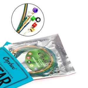 Orphee Colourful Electric Guitar Strings Hexagonal Carbon Steel Light 009-042