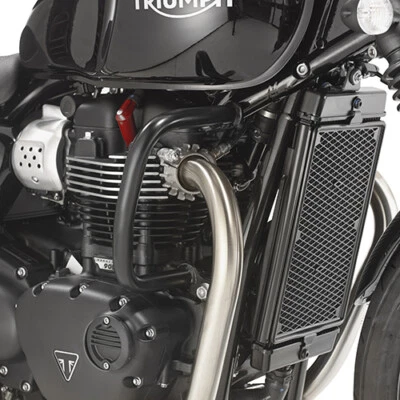 GIVI TN6410 TRIUMPH SPEED TWIN 1200 2019-2020 BLACK ENGINE GUARD - Image 1 of 3