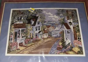 Vintage Elsa Williams Harbor Village Needlepoint Kit USA 1993 Wool Yarn - Picture 1 of 4