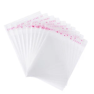 1000x Zellophanbeutel rechteckig klar Kunststoff selbstklebend 80x60mm Verpackung - Bild 1 von 8