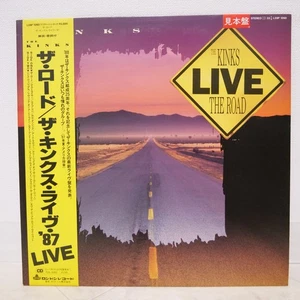 KINKS / LIVE THE ROADD JAPAN ISSUE LP PROMO W/OBI, INSERT - Picture 1 of 8